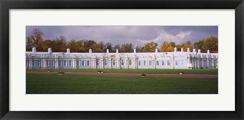 Framed Section of Catherine Palace, Pushkin, St. Petersburg, Russia Print