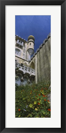 Framed Low angle view of a palace, Palacio De Pina, Sintra, Estremadura, Portugal Print