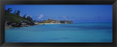 Framed Fortress at the waterfront, Fort St. Catherine, St. George, Bermuda Print