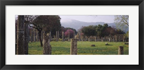 Framed Ancient Olympia, Olympic Site, Greece Print