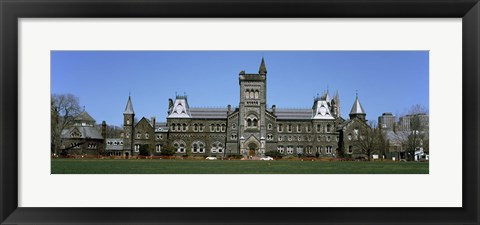 Framed Facade of a building, University of Toronto, Toronto, Ontario, Canada Print