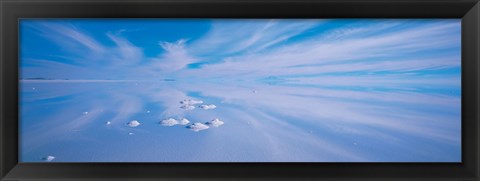 Framed Salar De Uyuni, Potosi, Bolivia Print