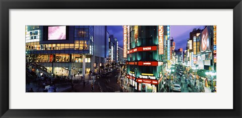 Framed Shinjuku Ward, Tokyo Prefecture, Kanto Region, Japan Print