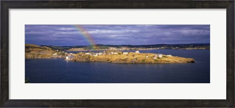 Framed Trinity Bay, Trinity, Newfoundland Island, Newfoundland and Labrador Province, Canada Print