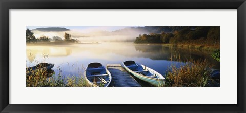 Framed English Lake District, Grasmere, Cumbria, England Print