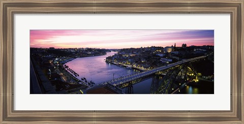 Framed Duoro River, Porto, Portugal Print