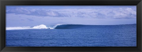 Framed Waves in the sea, Indonesia Print