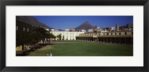 Framed Courtyard of a castle, Castle of Good Hope, Cape Town, Western Cape Province, South Africa Print