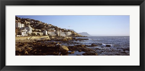 Framed Bantry Bay, Cape Town, Western Cape Province, South Africa Print