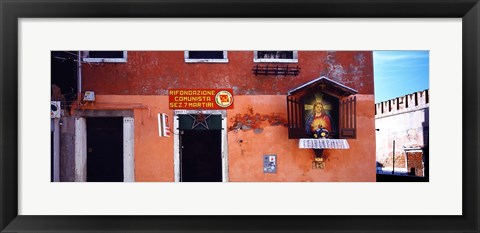 Framed Low angle view of a building, Venice, Veneto, Italy Print