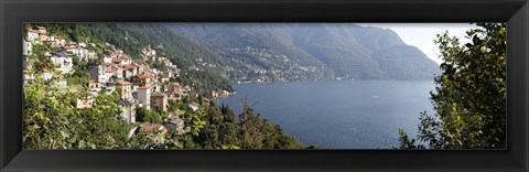 Framed View of Lake Como Print