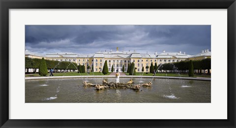 Framed Peterhof Grand Palace, St. Petersburg, Russia Print