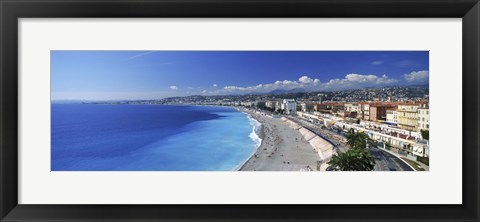 Framed Promenade Des Anglais, Nice, France Print