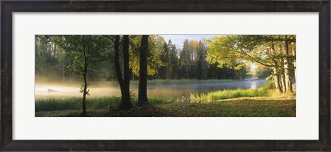 Framed Dal River, Sweden Print