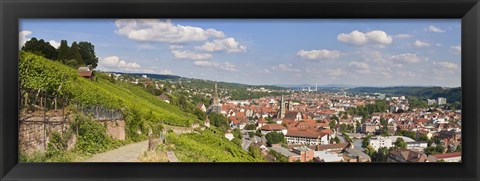 Framed Houses in a village, Stuttgart, Baden-Wurttemberg, Germany Print