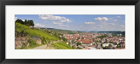 Framed Houses in a village, Stuttgart, Baden-Wurttemberg, Germany Print