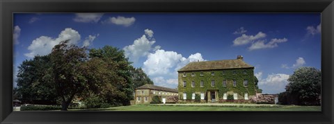 Framed Facade of a building, Crakehall, Bedale, North Yorkshire, England Print