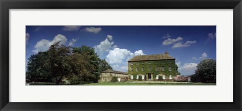 Framed Facade of a building, Crakehall, Bedale, North Yorkshire, England Print