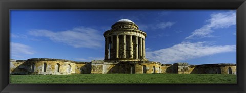 Framed Mausoleum, Castle Howard, Malton, North Yorkshire, England Print