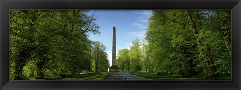 Framed Obelisk at a castle, Castle Howard, Malton, North Yorkshire, England Print