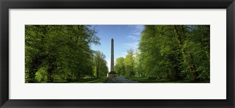 Framed Obelisk at a castle, Castle Howard, Malton, North Yorkshire, England Print