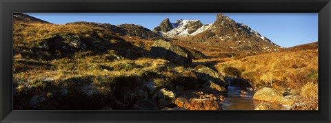 Framed Rock formations, Beinn Arthur, Arrochar, Argyll And Bute, Scotland Print