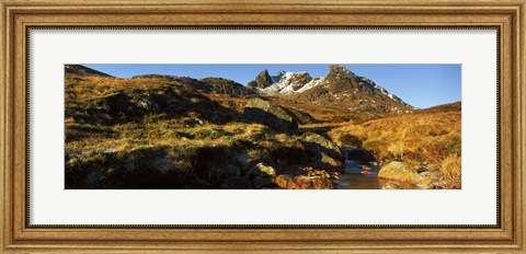 Framed Rock formations, Beinn Arthur, Arrochar, Argyll And Bute, Scotland Print