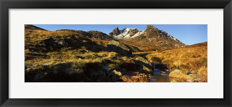 Framed Rock formations, Beinn Arthur, Arrochar, Argyll And Bute, Scotland Print