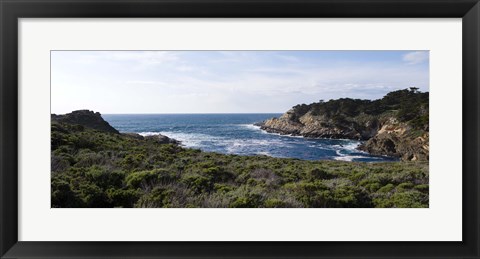 Framed Coastline, Point Lobos State Reserve, Carmel, California Print