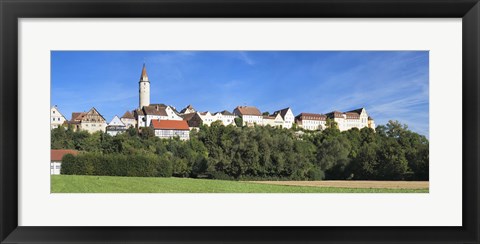 Framed Buildings in a town, Kirchberg an der Jagst, Schwabisch Hall, Baden-Wurttemberg, Germany Print