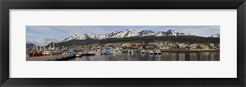 Framed Tierra Del Fuego, Patagonia, Argentina Print