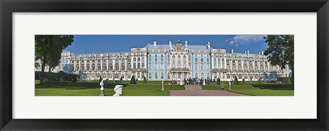 Framed Facade of Catherine Palace, St. Petersburg, Russia Print