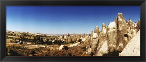 Framed Cappadocia landscape, Central Anatolia Region, Turkey Print