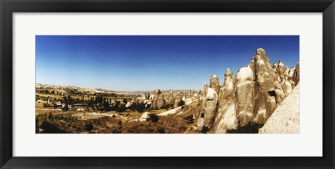 Framed Cappadocia landscape, Central Anatolia Region, Turkey Print