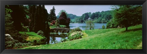 Framed Stourhead Garden, England, United Kingdom Print