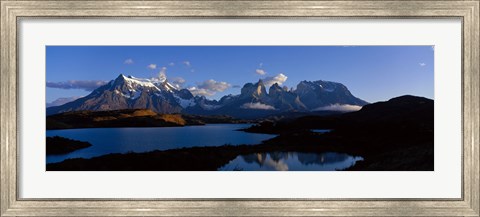 Framed Torres Del Paine, Patagonia, Chile Print