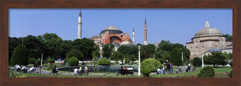 Framed Hagia Sophia, Istanbul, Turkey Print