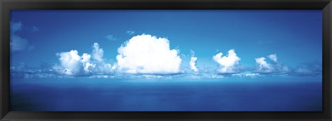 Framed Clouds Over Water Print