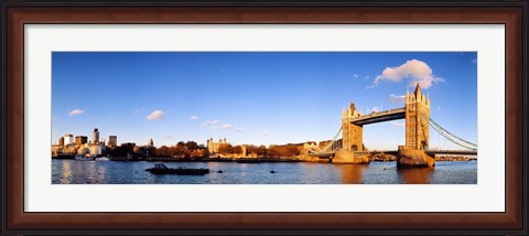 Framed Tower Bridge, London, England, United Kingdom Print