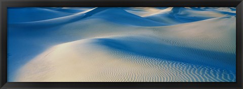 Framed Mesquite Flats Death Valley National Park CA USA Print