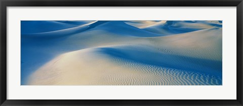 Framed Mesquite Flats Death Valley National Park CA USA Print