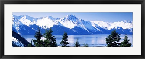 Framed Turnagain Arm Girdwood AK USA Print