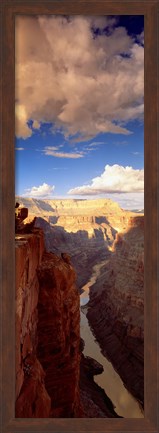 Framed Toroweap Point, Grand Canyon, Arizona (vertical) Print