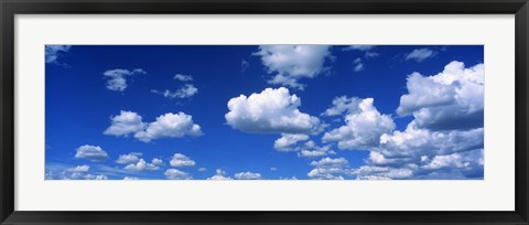 Framed Clouds UT Print