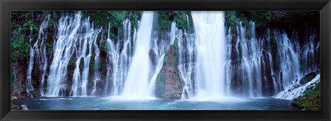 Framed McArthur-Burney Falls Memorial State Park, California Print