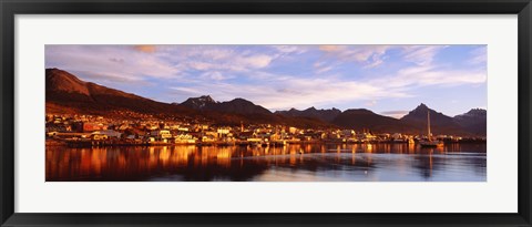 Framed Ushuaia Tierra del Fuego Argentina Print