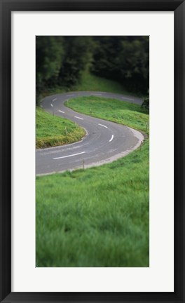 Framed Switzerland, road Print