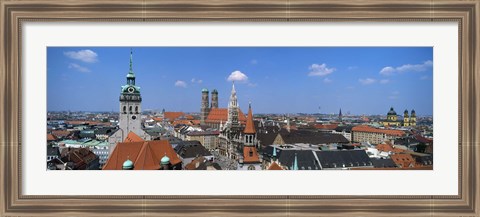 Framed Cityscape, Munich, Germany Print
