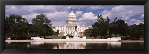 Framed Capitol Building, Washington DC Print