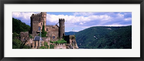 Framed Rhinestone Castle Germany Print